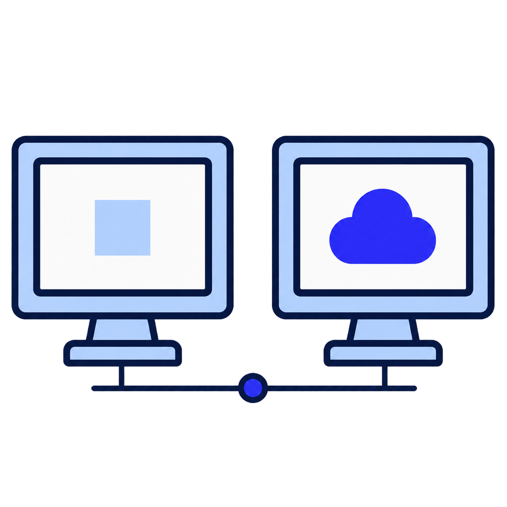 Monitor with radar targeting on-chain and off-chain assets