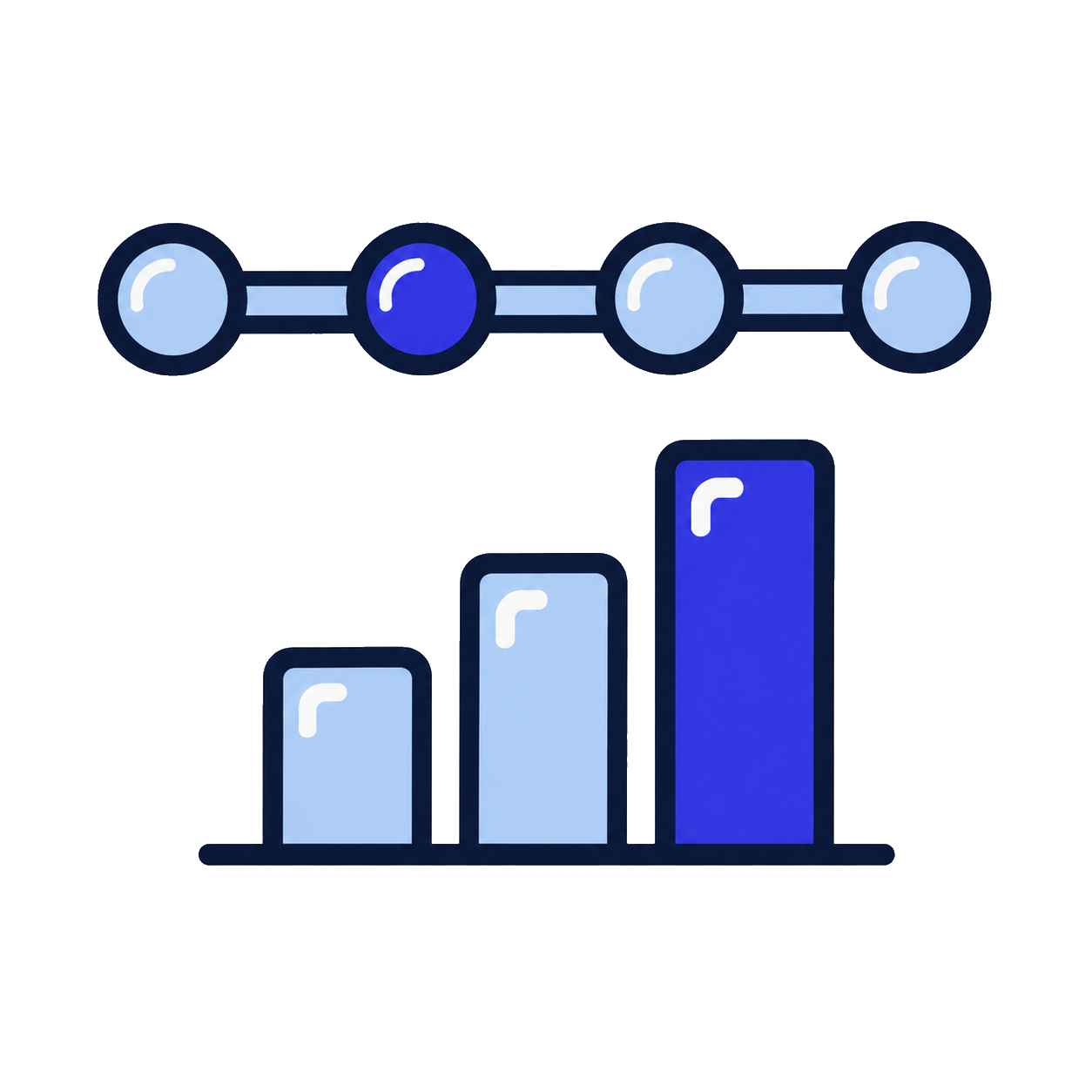 Roadmap timeline with milestones and budget